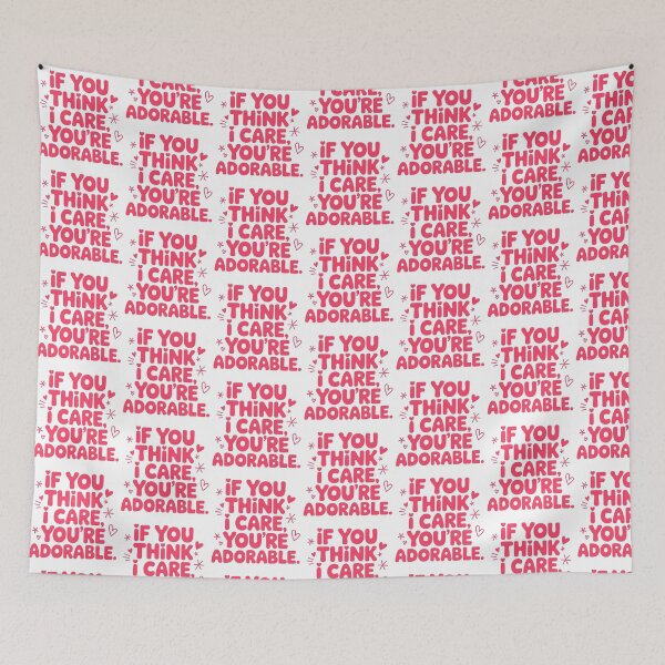 Item preview, If You Think I Care Cute Typography Saying designed and sold by Emotionville.