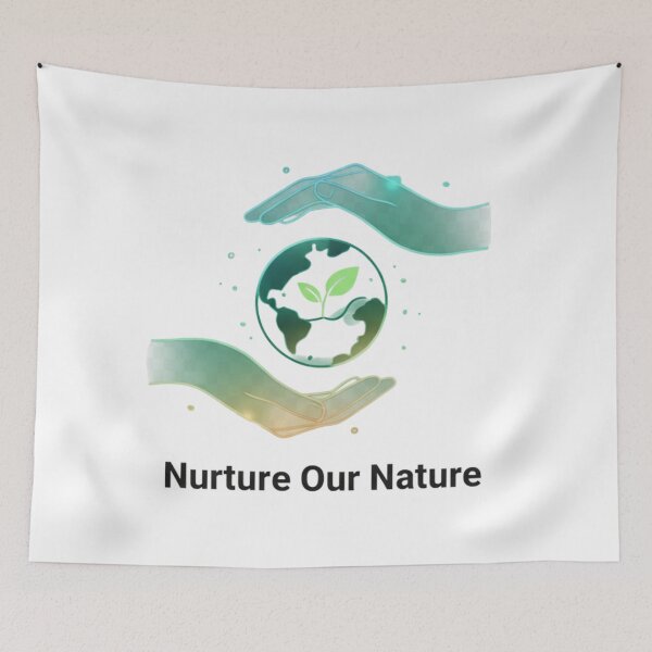 Item preview, Nurture Our Nature – Earth Day Eco Minimal Design designed and sold by MonaRose_Art.