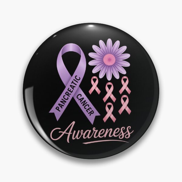 Item preview, Pancreatic Cancer Awareness Ribbon Pancreatic Cancer Warrior designed and sold by FaithAbbott.