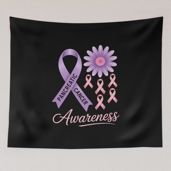 Item preview, Pancreatic Cancer Awareness Ribbon Pancreatic Cancer Warrior designed and sold by FaithAbbott.