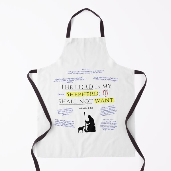 Item preview, The Lord is My Shepherd - Psalm 23 Scripture Bible Christian T-Shirt, gift for her, gift for him, Bible T-Shirt Inspirational Religious Christian Tee designed and sold by Bee4Boy.