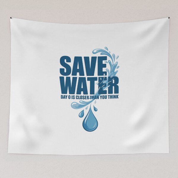 Item preview, Save Water Day 0 Is Closer World Water Day Save Water designed and sold by FaithAbbott.
