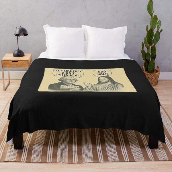 Item preview, Its Like They Didnt Listen at All bro Same Meme lover god jesu designed and sold by ArleneRowe.
