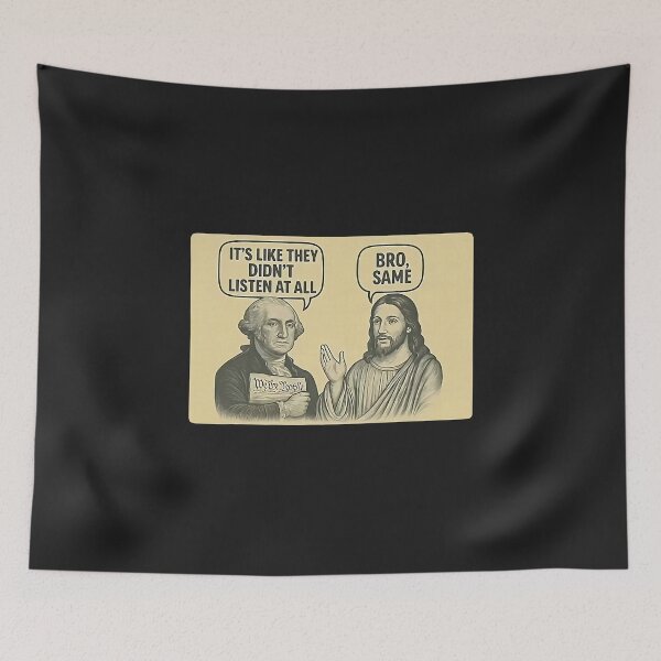 Item preview, Its Like They Didnt Listen at All bro Same Meme lover god jesu designed and sold by ArleneRowe.