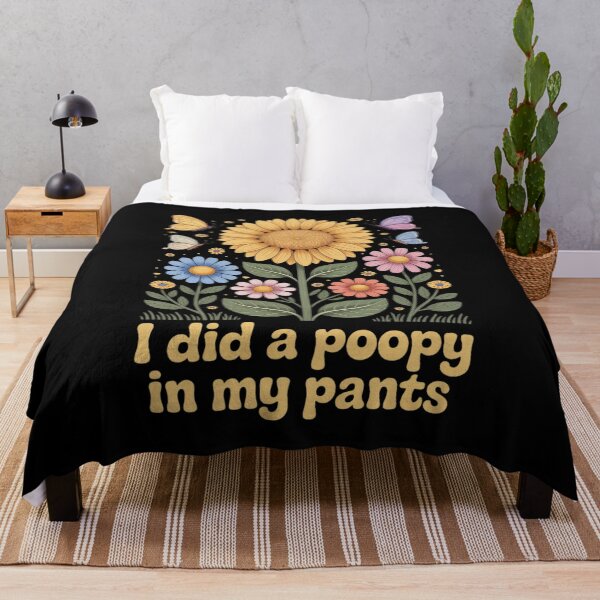 Item preview, Flower Butterfly PoopI did a poopy in my pants designed and sold by ProudForFunny.