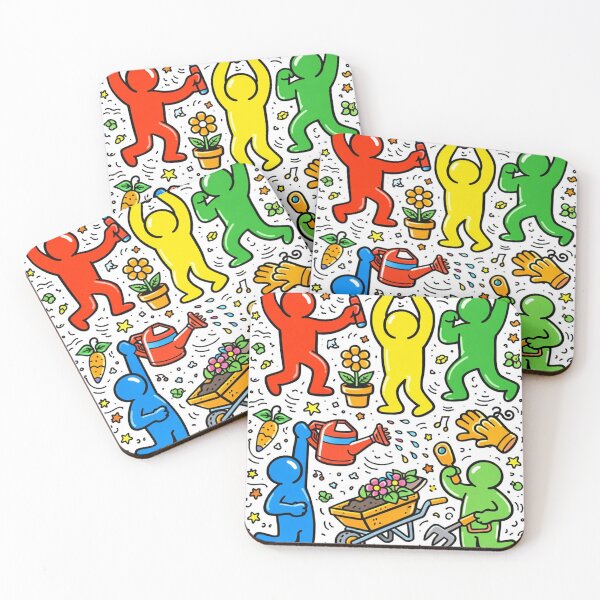 Item preview, Happy people garden designed and sold by LuluLeb.