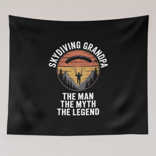 Item preview, grandpa skydiving skydive skydiving skydiving designed and sold by FaithAbbott.