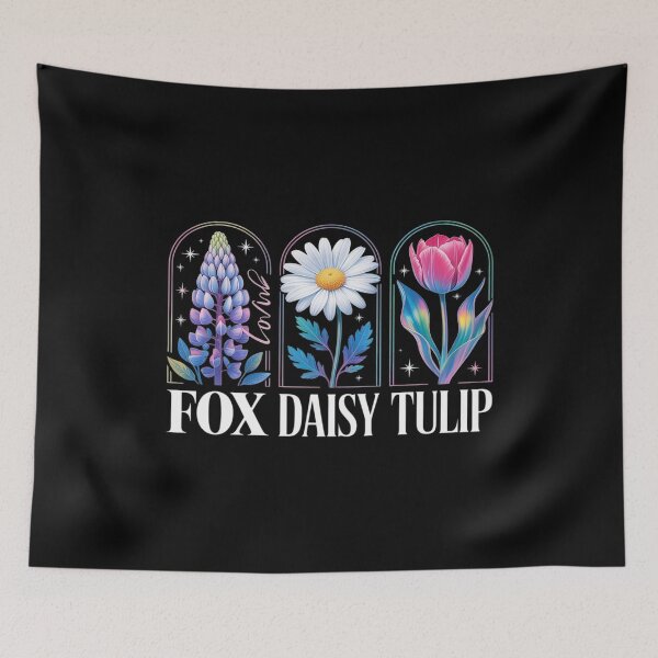 Item preview, Flower Foxglove Daisy Tulip designed and sold by ProudForFunny.