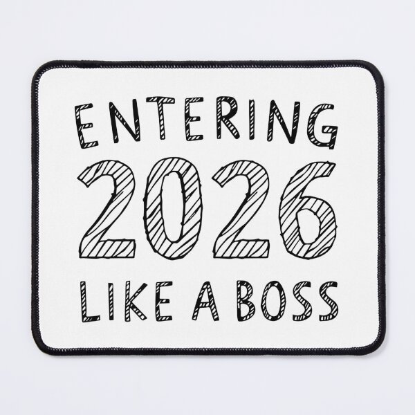 Item preview, Entering 2026 Like a Boss designed and sold by DavidTeeStudio.