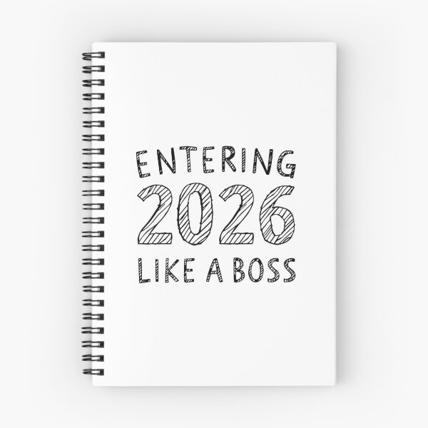 Item preview, Entering 2026 Like a Boss designed and sold by DavidTeeStudio.