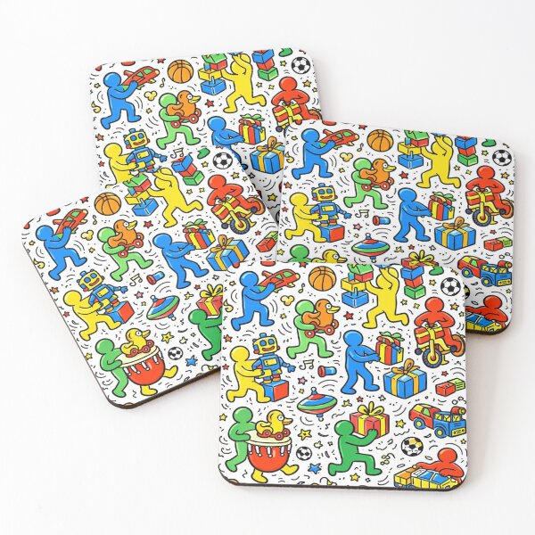 Item preview, Happy people Toys designed and sold by LuluLeb.