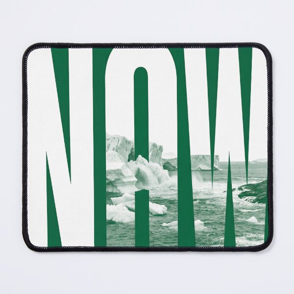 Item preview, Act Now – Abolish Ice | Climate Change Poster, Melting Glaciers Wall Art, Environmental Activism Print designed and sold by AbstractAuraArt.
