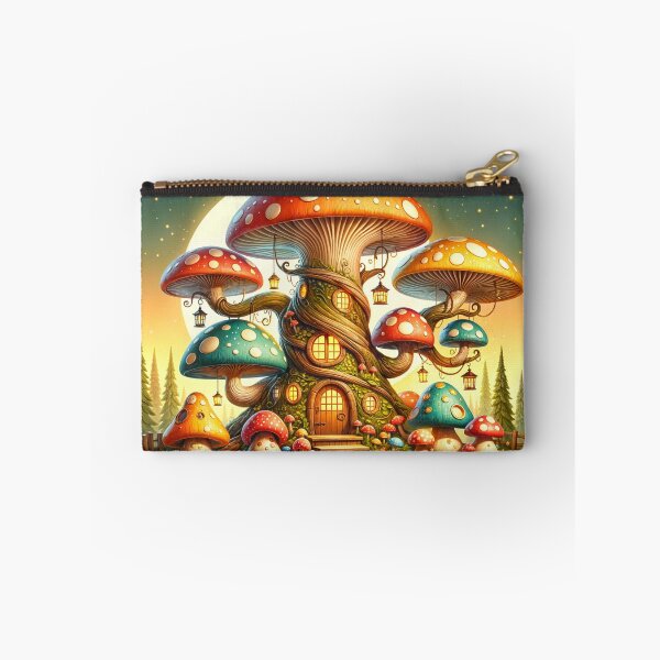 Item preview, Mushroom Town Magic designed and sold by Undersea Ai Art.