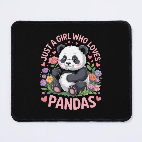Item preview, Just A Girl Who Loves Pandas  designed and sold by FaithAbbott.
