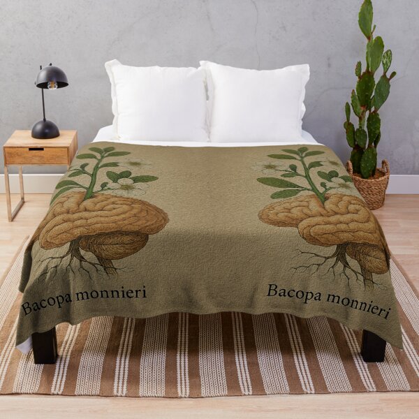 Item preview, Bacopa Bloom: Memory Rooted in Mind designed and sold by LuxuryApparels.