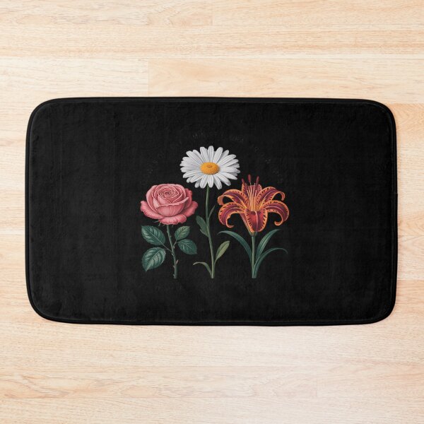 Item preview, Flower of Love Daisy Tiger Lily Feminist Floral Trio designed and sold by ProudForFunny.