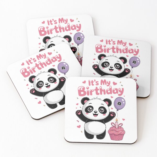 Item preview, Panda It's My Birthday Party Gift for Girls designed and sold by FaithAbbott.
