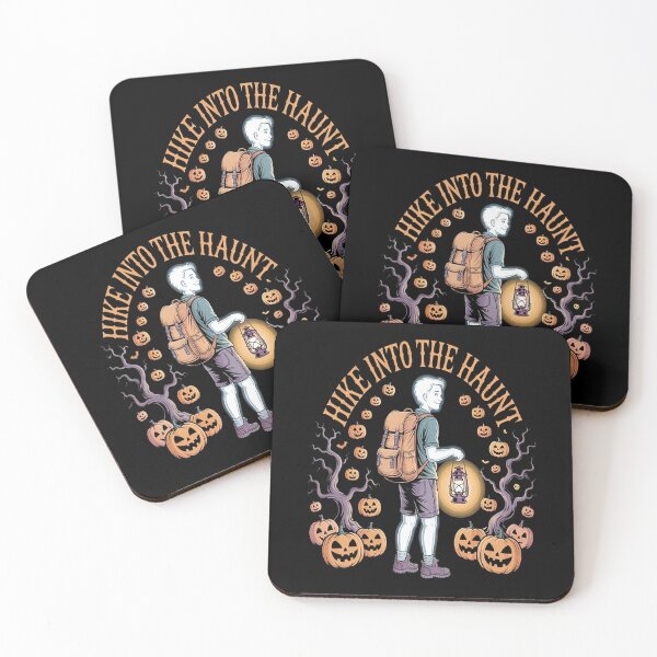 Item preview, Hike Into The Haunt Lanterns Light Guiding The Way Halloween Adventure designed and sold by StuffNestie.