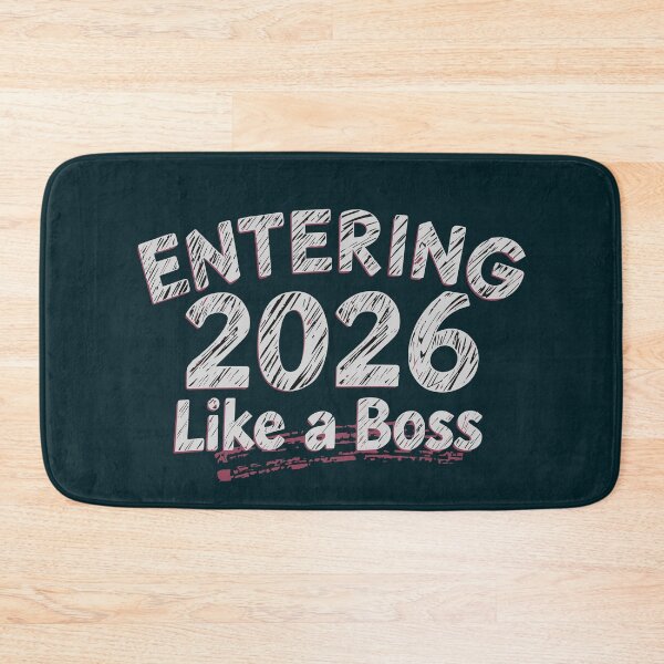 Item preview, Entering 2026 Like a Boss with red stripe designed and sold by DavidTeeStudio.