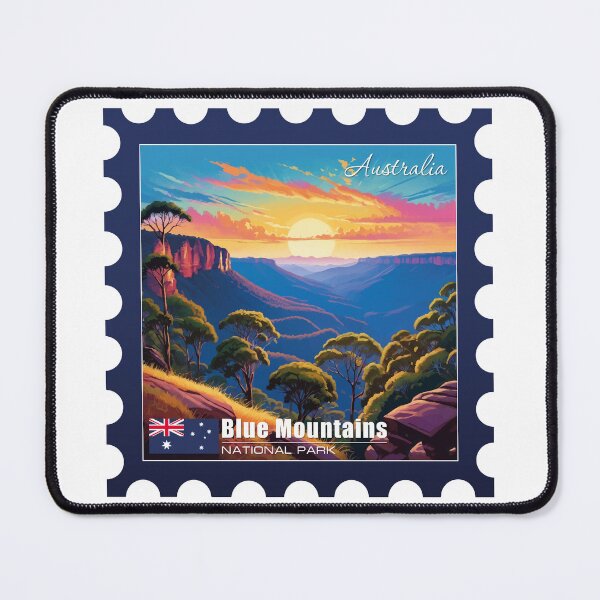 Item preview, Blue Mountains National Park Australia designed and sold by Thistle-TShop.