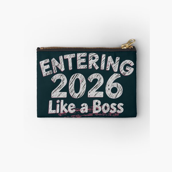 Item preview, Entering 2026 Like a Boss with red stripe designed and sold by DavidTeeStudio.