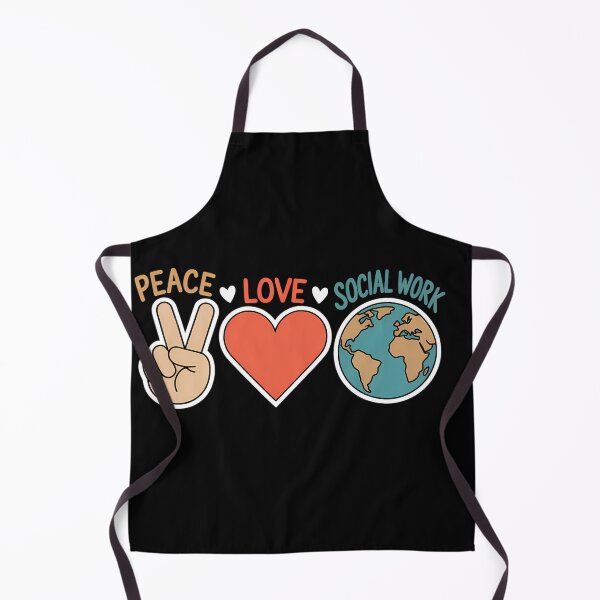 Item preview, Peace Love Social Work Social Worker designed and sold by consfafaperi.