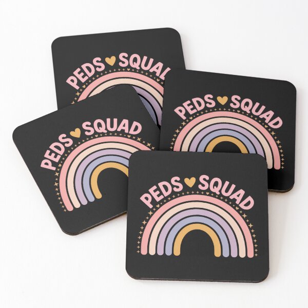 Item preview, Pediatrician Rainbow Peds Squad Pediatric Nurse PEDS designed and sold by consfafaperi.