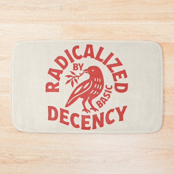 Item preview, Radicalized by Basic Decency T-Shirt – Vintage Activist Graphic Statement Tee designed and sold by maitivi.