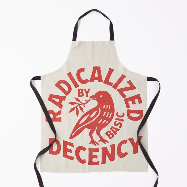 Item preview, Radicalized by Basic Decency T-Shirt – Vintage Activist Graphic Statement Tee designed and sold by maitivi.