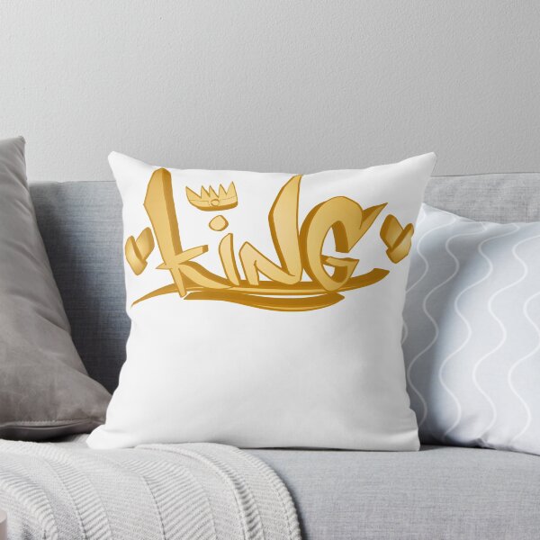 Item preview, hip hop graffiti word king in golden color  designed and sold by KIRART.
