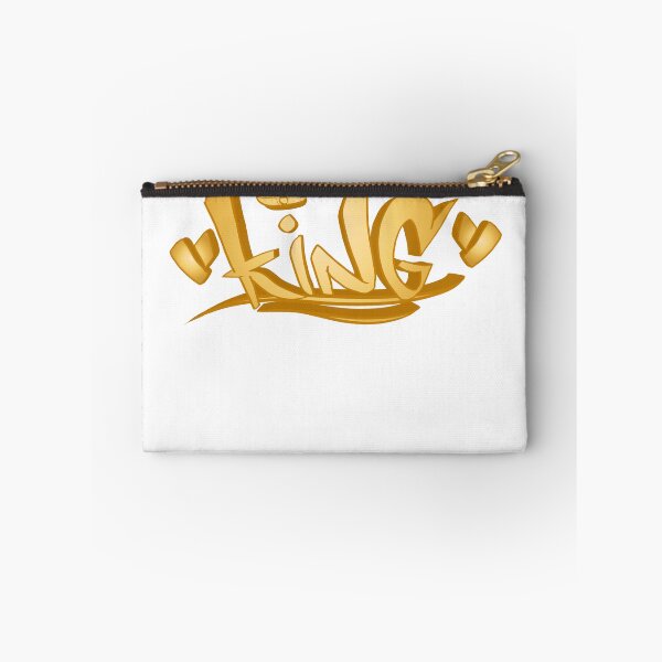 Item preview, hip hop graffiti word king in golden color  designed and sold by KIRART.