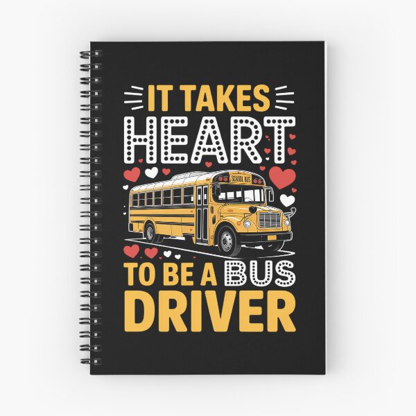 Item preview, It Takes Heart To Be A Bus DriverBus Driver Valentine designed and sold by FaithAbbott.