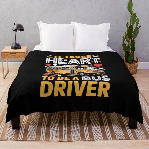 Item preview, It Takes Heart To Be A Bus DriverBus Driver Valentine designed and sold by FaithAbbott.