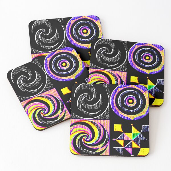 Item preview, optical drift electrize 2 colorful geometric abstract design designed and sold by SmashingDeals.