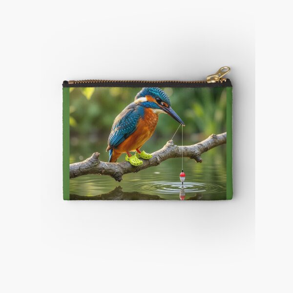 Item preview, Kingfisher Fishing in Crocs designed and sold by Tridentulus.
