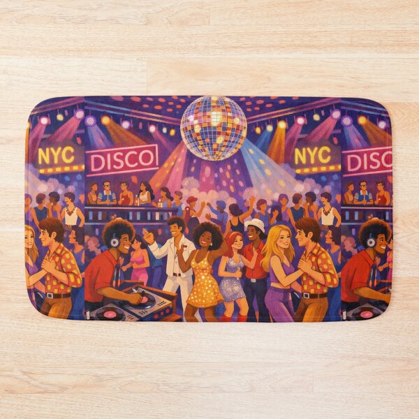 Item preview, Disco 70s Dancing Time New York designed and sold by Arte Cartoon From TagTeam Group.