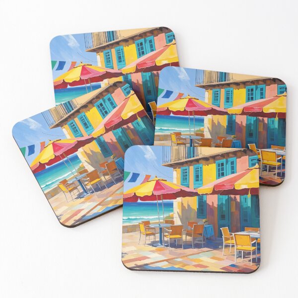 Item preview, Terrace by the Sea designed and sold by Undersea Ai Art.
