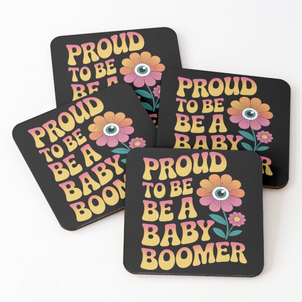 Item preview, Flower Proud to be a Baby Boomer designed and sold by ProudForFunny.