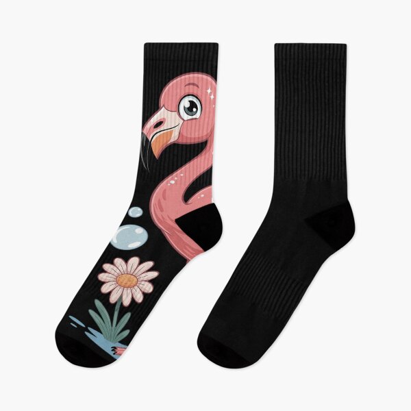 Item preview, Flower Rose Flamingo designed and sold by ProudForFunny.