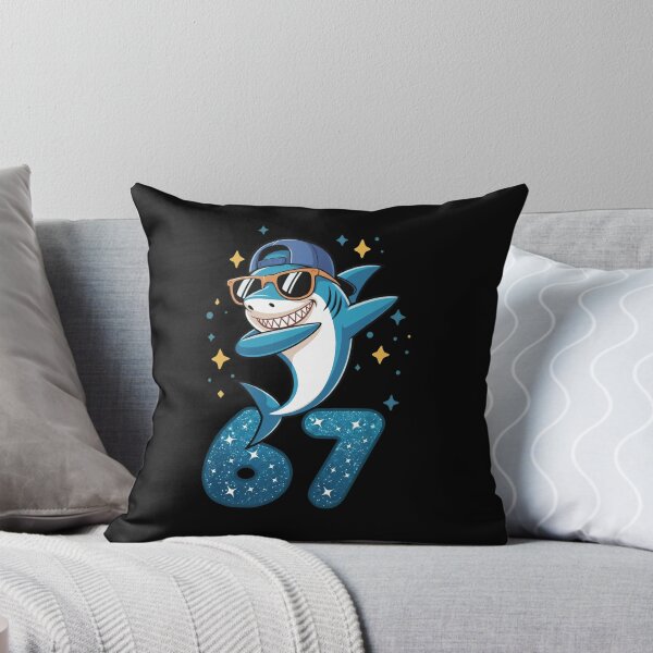 Item preview, Cool Shark Dab 67 Six Seven Birthday Tee designed and sold by LashondaGreen89.