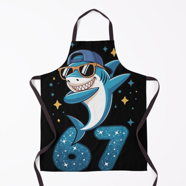 Item preview, Cool Shark Dab 67 Six Seven Birthday Tee designed and sold by LashondaGreen89.