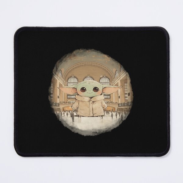 Item preview, BABY YODA IN GRAND CENTRAL TERMINAL designed and sold by LIS AND MELIVERSO.