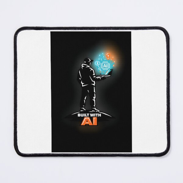 Item preview, Built With AI – Create Your Future | Futuristic AI Creator Streetwear Design designed and sold by DesignRush786.