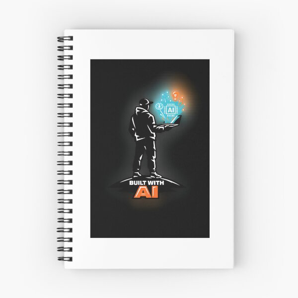 Item preview, Built With AI – Create Your Future | Futuristic AI Creator Streetwear Design designed and sold by DesignRush786.