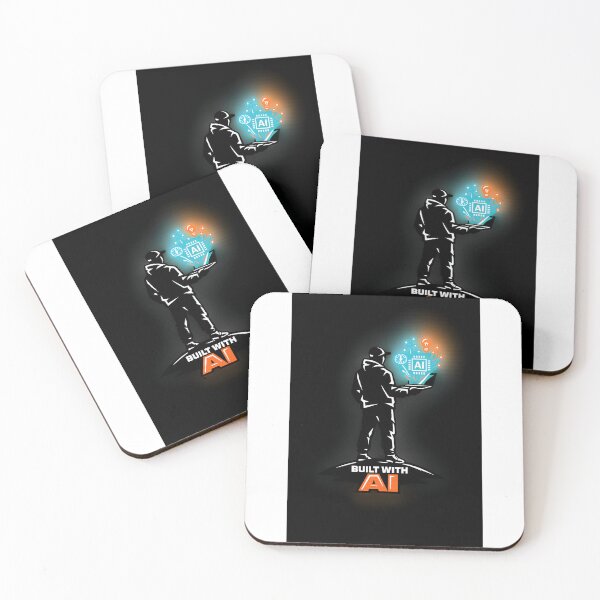 Item preview, Built With AI – Create Your Future | Futuristic AI Creator Streetwear Design designed and sold by DesignRush786.