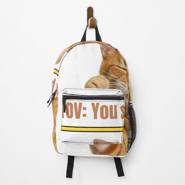 Item preview, POV: You Said “pspsps” – Funny Orange Cat Meme Design designed and sold by NuniDesigns.