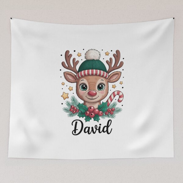 Item preview, Reindeer Christmas Trendy Holiday Matching Boy And Girl Deer Christmas Merry Christmas designed and sold by FaithAbbott.