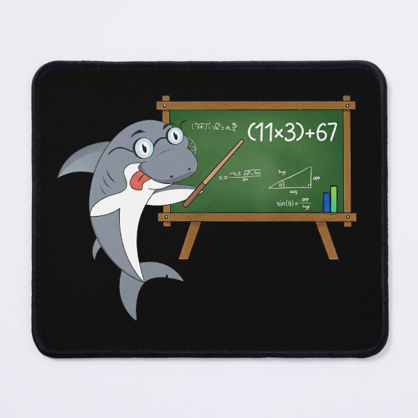 Item preview, Funny Math Shark 67 Six Seven Equation Tee designed and sold by LashondaGreen89.
