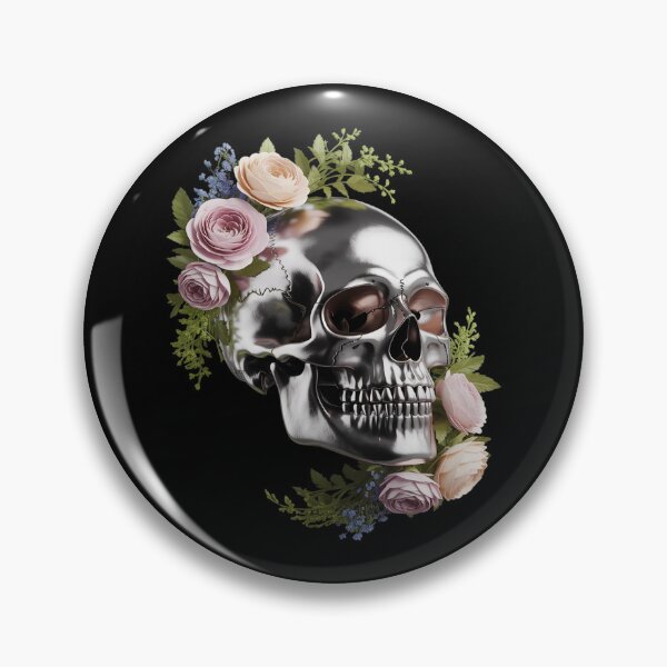 Item preview, Flower Skull Sugar Roses designed and sold by ProudForFunny.
