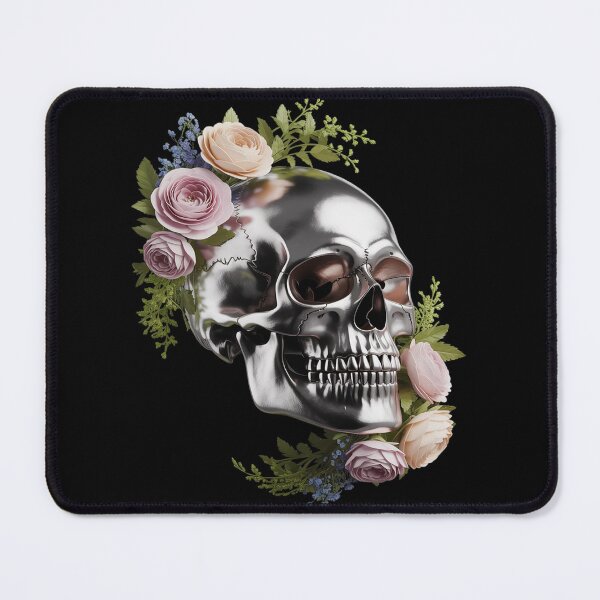 Item preview, Flower Skull Sugar Roses designed and sold by ProudForFunny.